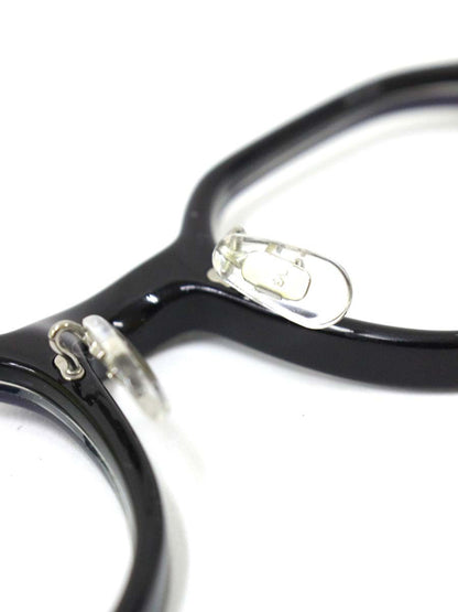 アイヴァン Ramsey(45) メガネ ブラック/シルバー セルフレーム フルリム ボストン IT81EYV2J6PV