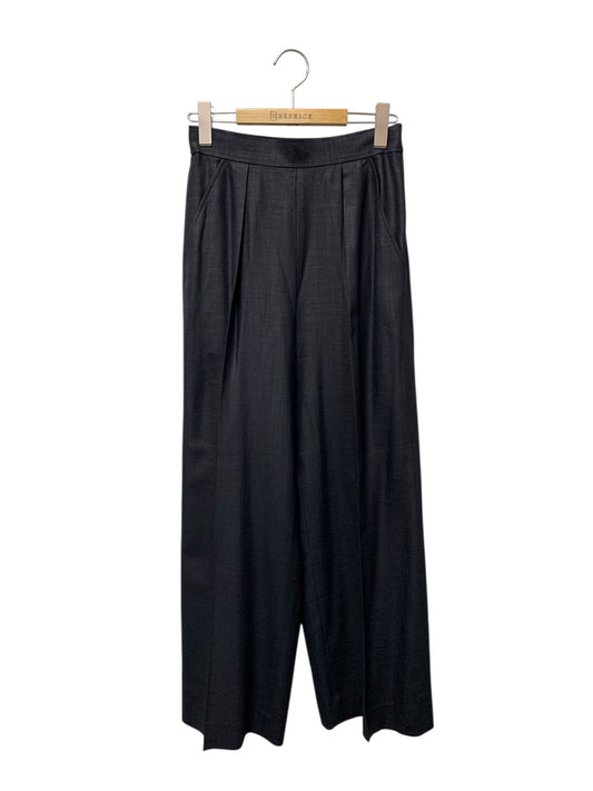 フォクシーニューヨーク Vivant Pants 44700 パンツ 38 ネイビー タック ITYXQ65VDCGG