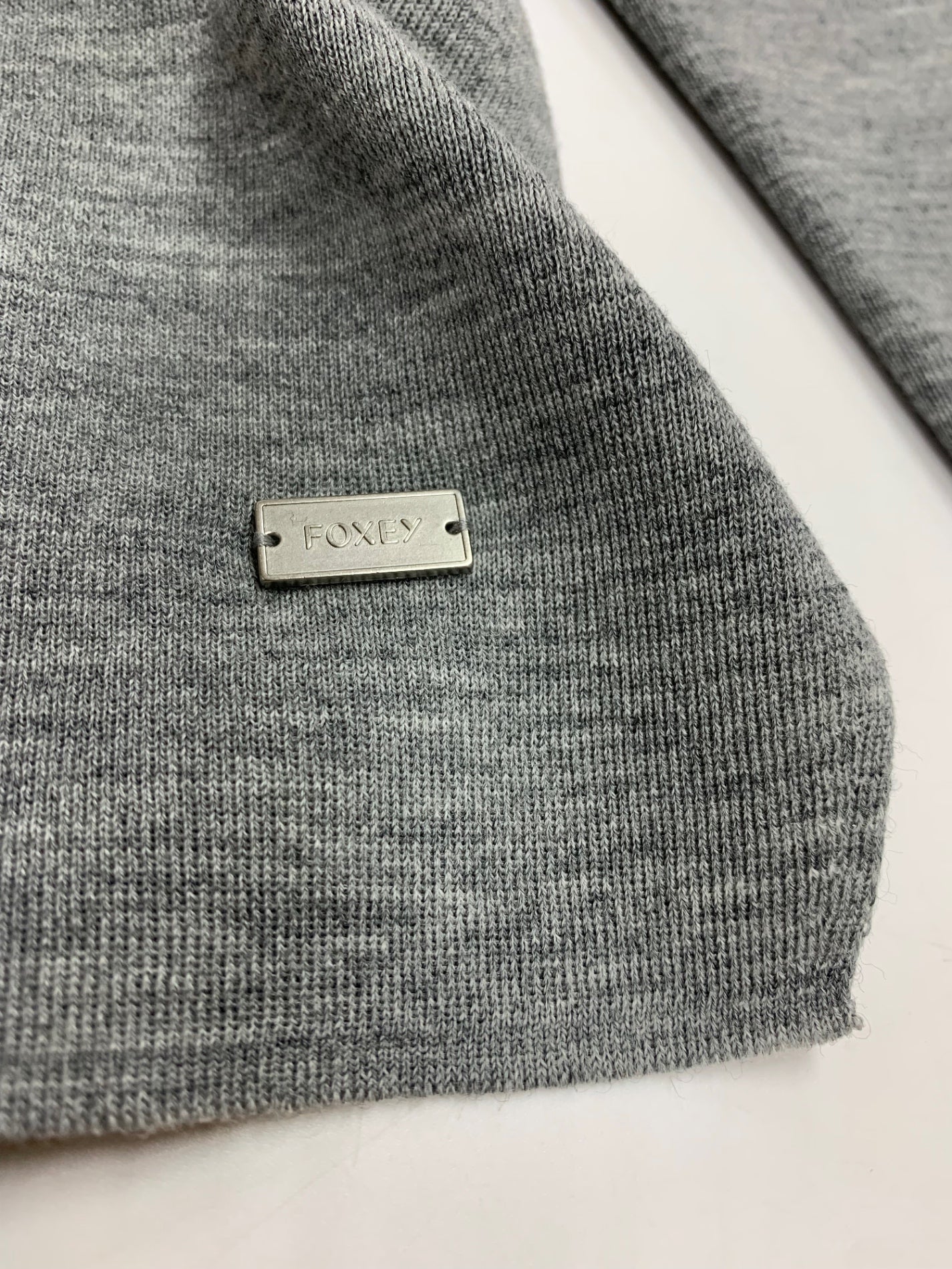 フォクシーブティック グレースタートル 39116 セーター 38 グレー タートル IT4RR4NMYUE4