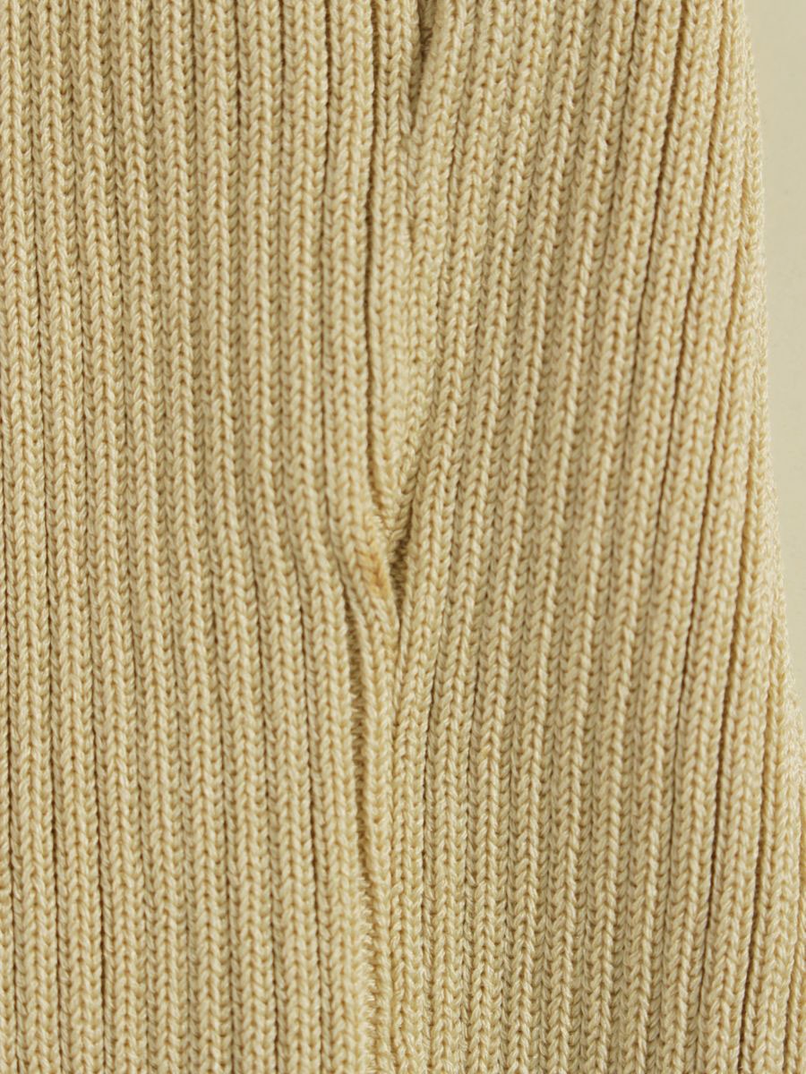 ルネ 6522330 カーディガン 34 ベージュ フリル パール ITPVYCJJS7JW