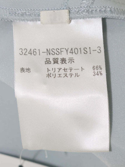 フォクシーニューヨーク イリプスフレアー 32461 スカート 38 ブルー ITYBTRO52V68