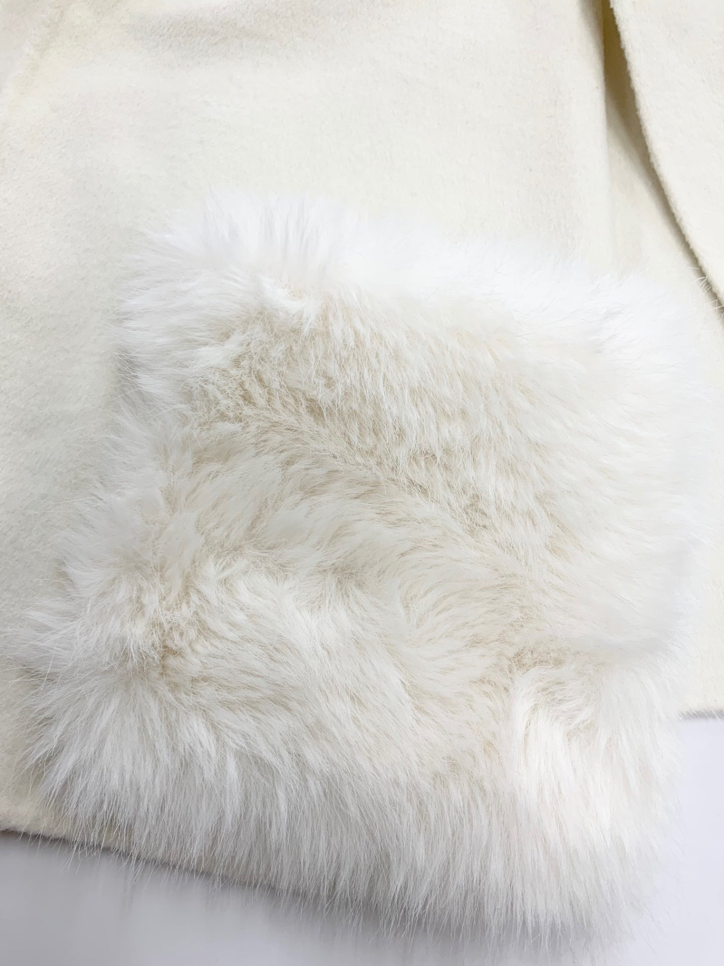 セルフォード CWFJ244030 ケープ F アイボリー ジャケット ファーポケット ITMGAODL2DE6