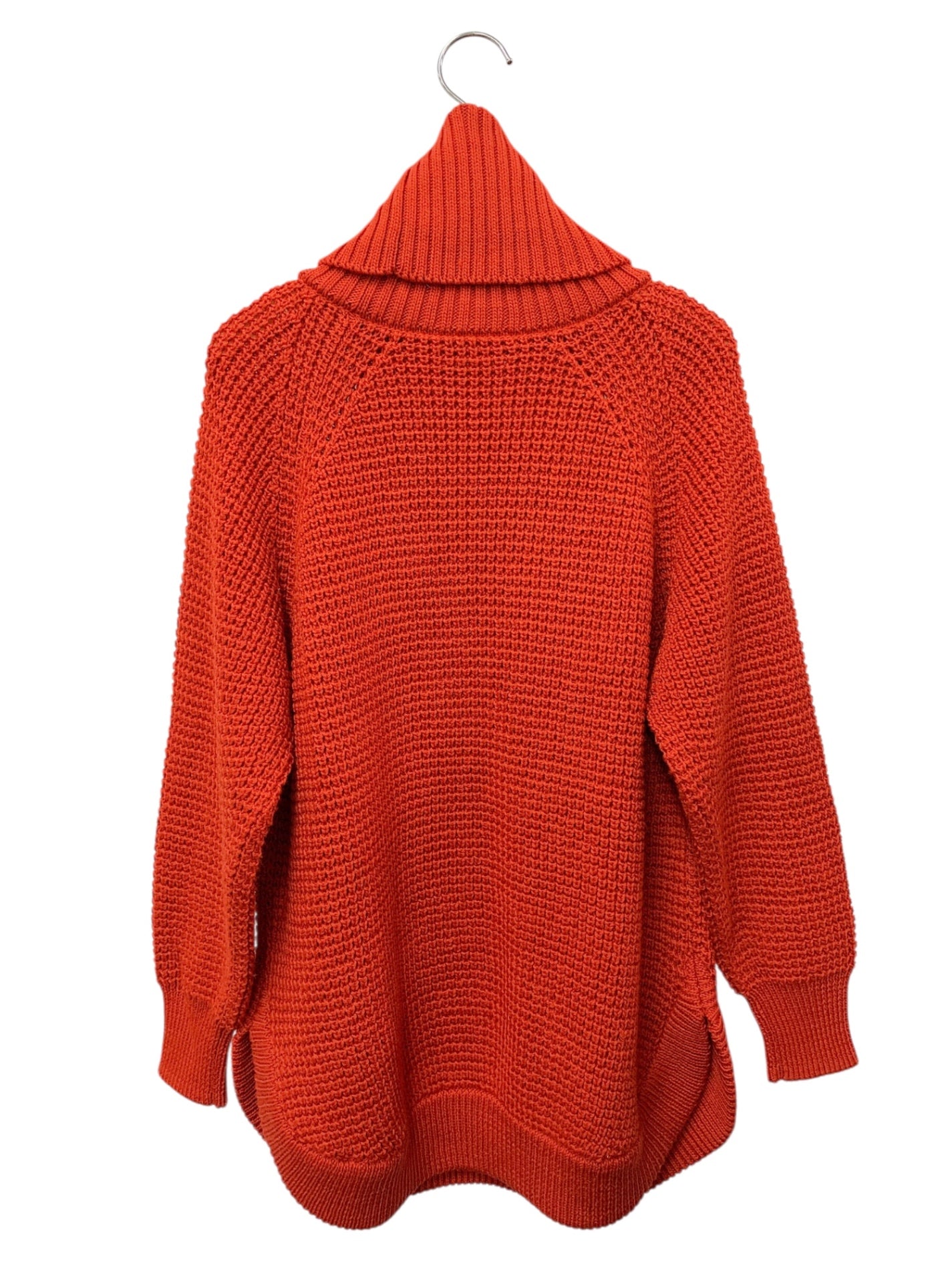 フォクシーニューヨーク collection Turtleneck Pullover タートルネックプルオーバー 39021 ニットセーター 38 オレンジ ITH2UNE1DYT0