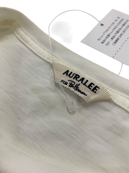 オーラリーフォーロンハーマン A21ST04RH Tシャツ 0 ホワイト コットン IT63EDUO7G80