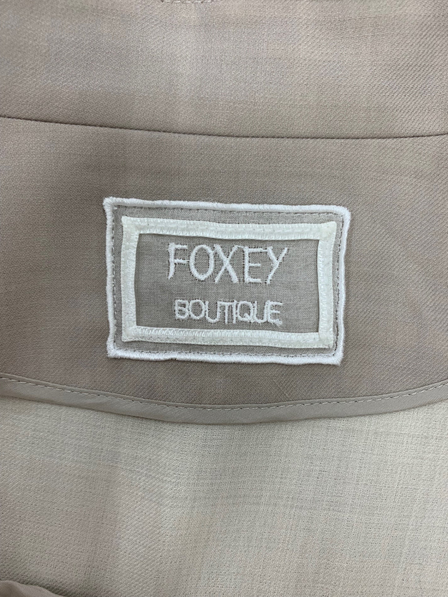 フォクシーブティック Grace グレース 39730 コート 40 グレージュ ウール混 ITA9O88WFEW0