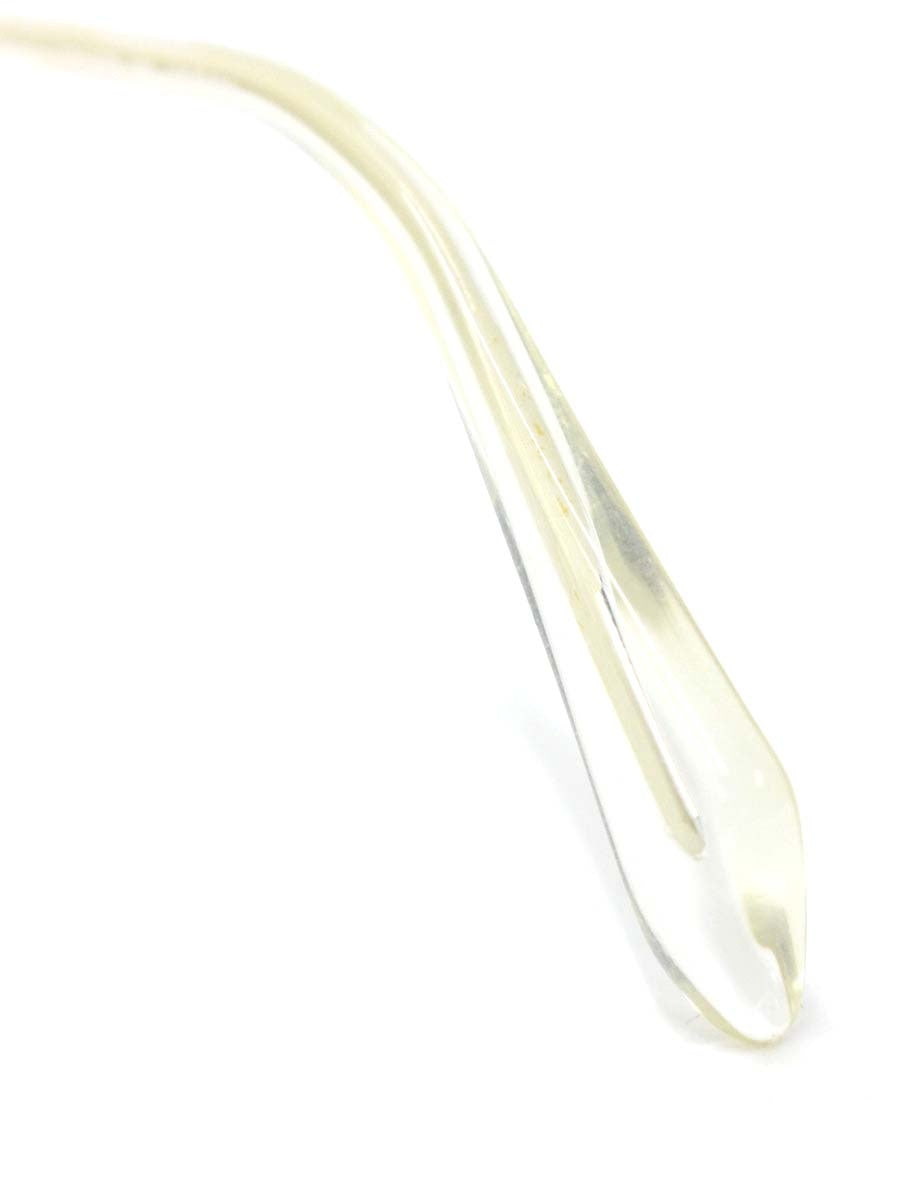 ハマモト HT-048 メガネ ホワイト/シルバー コンビフレーム フルリム オーバル（楕円） IT9L896EJQDE