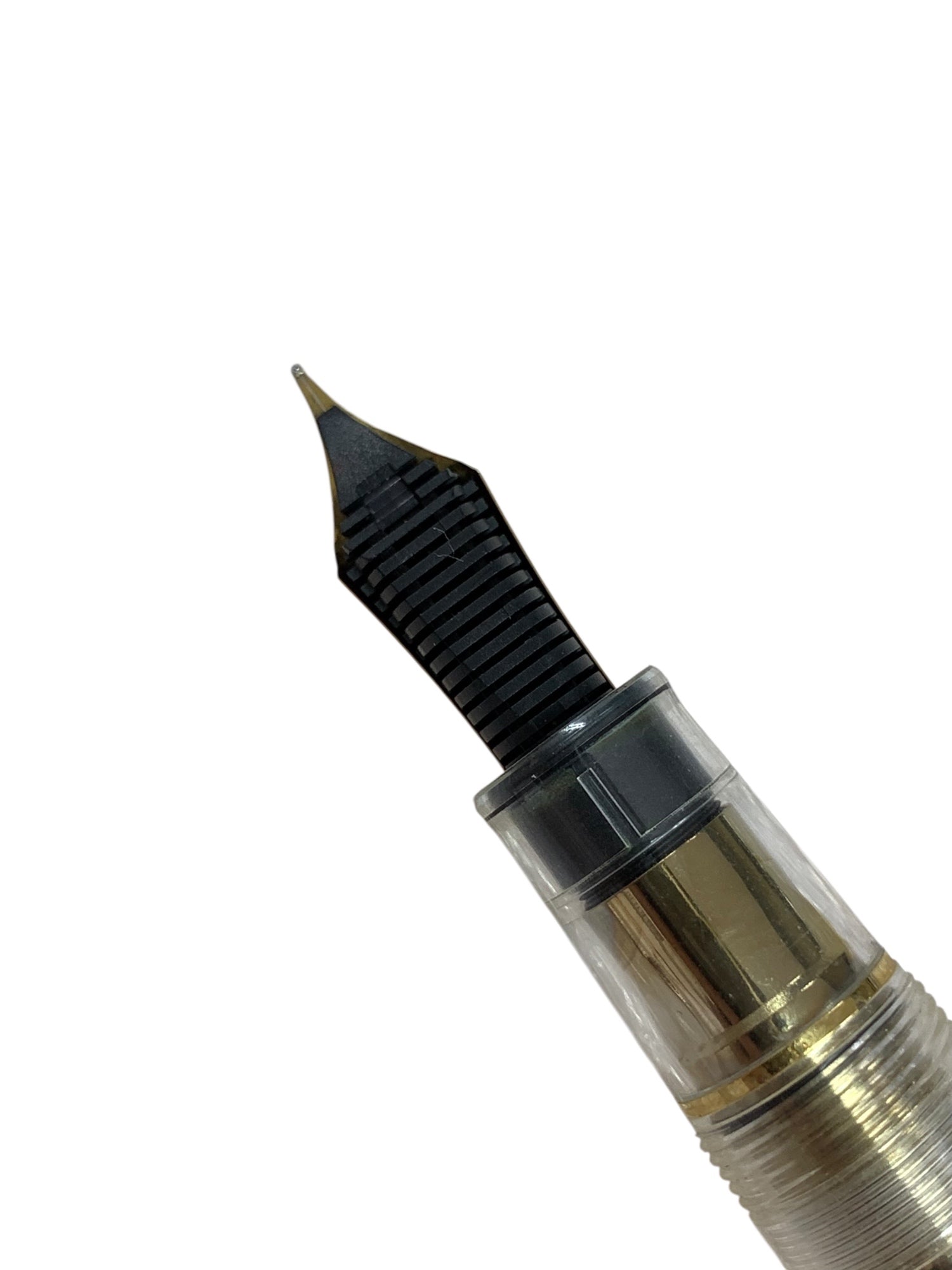 セーラー 万年筆 プロフィット21 透明 金 MF | 中古ブランド品・古着