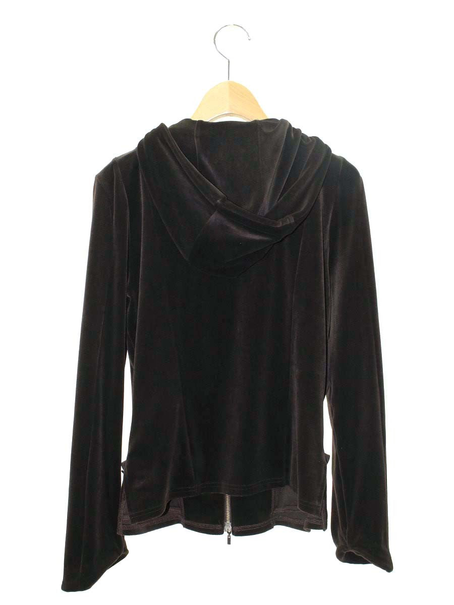 ベロアノワール by フォクシーニューヨーク パワーショルダー 33177 パーカー 42 ブラウン ベロア ITI8DUQIW96S