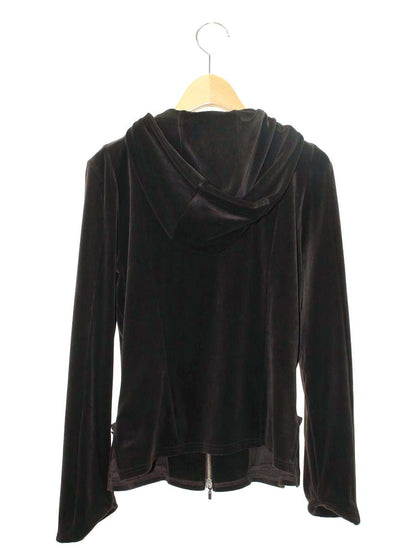 ベロアノワール by フォクシーニューヨーク パワーショルダー 33177 パーカー 42 ブラウン ベロア ITI8DUQIW96S