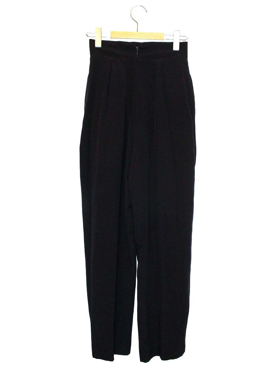 フォクシーブティック 3843-SW9505 パンツ 38 ブラック 光沢 ITASJEUTJOIO