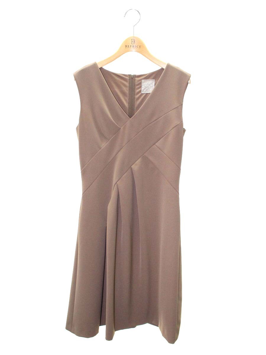 デイジーリンパリ レディフィット＆フレア 33090 ワンピース 40 ブラウン ITU611PQ11ZO