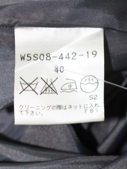 トゥービーシック W5S08-442-19 スカート 40 レッド ペイント 花柄 フレアー IT6I5EHKDJ6A 【SALE】