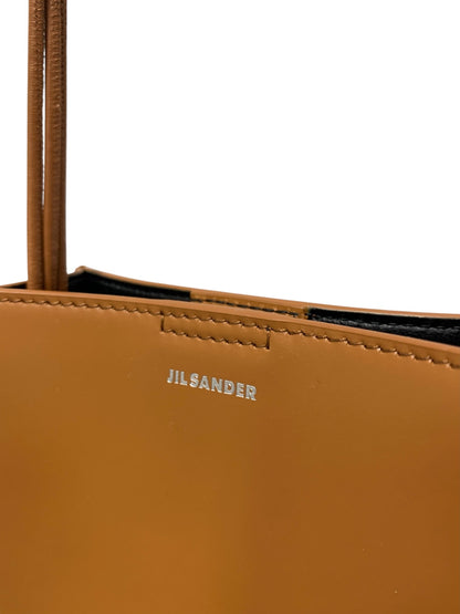 ジルサンダー Tangle スモール ショルダーバッグ キャメル レザー ITJJR8R0XT40 【SALE】
