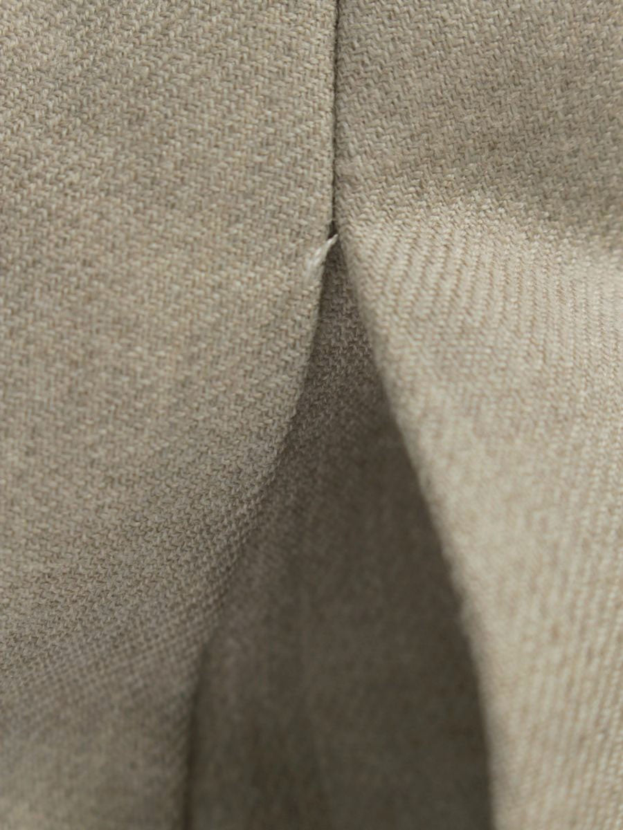 フォクシー 41774 スカート 38 グレージュ フラワー刺繡 ビジュー ITCJR3WFKOO2