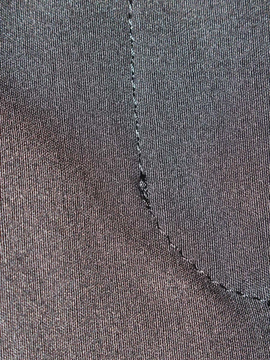 エムズグレイシー 216105 パンツ 36 ブラック リボン パールモチーフ ITC36OUJ6PY6