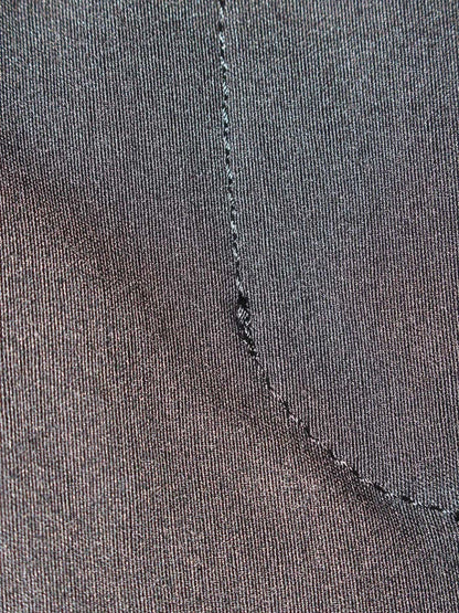 エムズグレイシー 216105 パンツ 36 ブラック リボン パールモチーフ ITC36OUJ6PY6