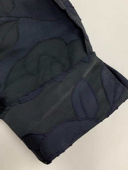 エムズグレイシー シャンブレージャガードローズワンピース 311612 38 ブラック ITJV4QR6J3WO