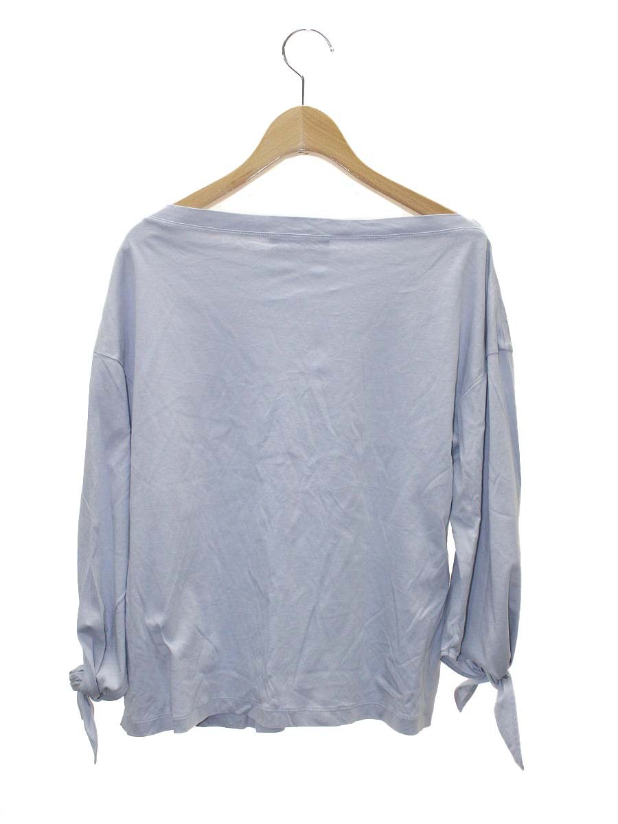 フォクシーニューヨーク Tops 40128 カットソー 40 ブルー ITUZW0GJF3W8