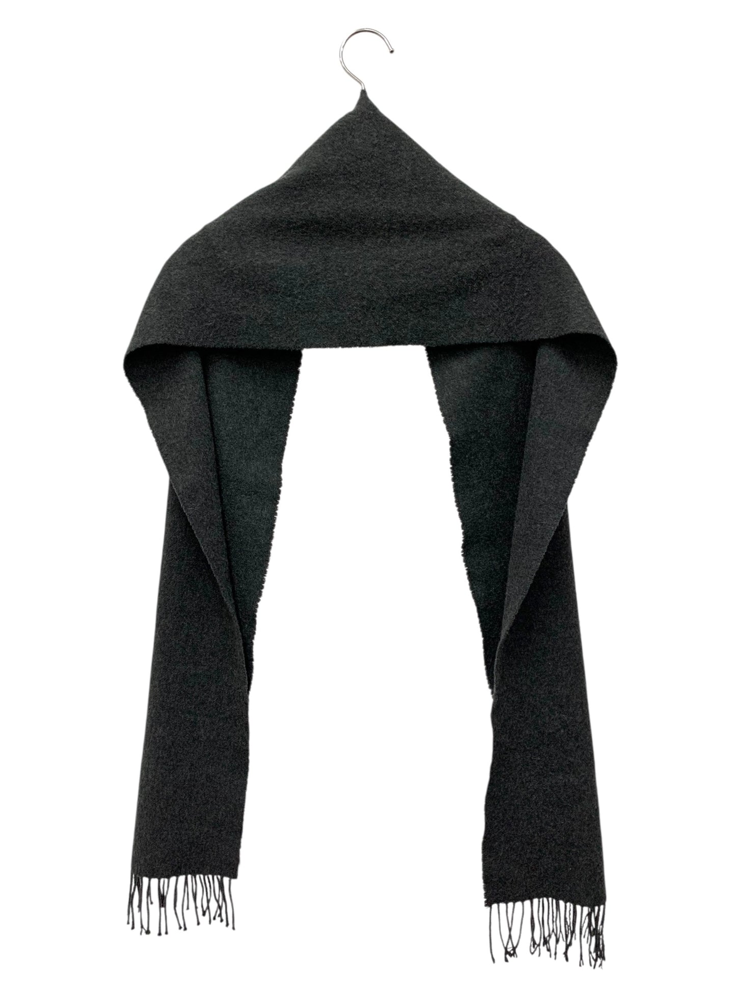 ジョンストンズ マフラー チャコール カシミヤ 180×25cm ITHTLAV2KKKK