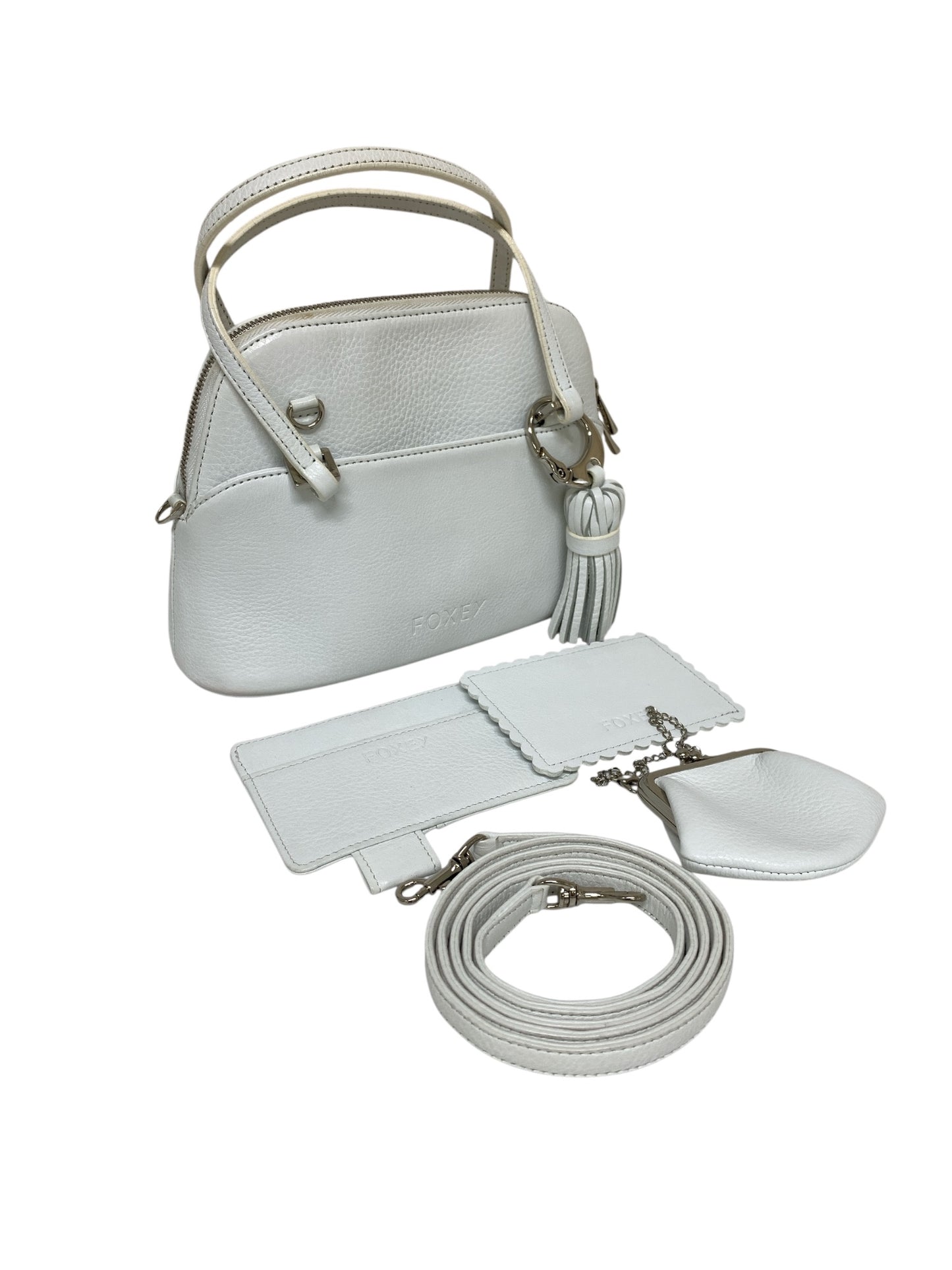 フォクシーブティック Everyday Succes Bag エブリデイ サクセス 36404 ハンドバッグ ホワイト レザー ITGZ8N87UGJS