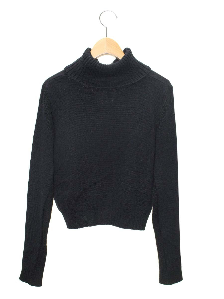 フォクシーニューヨーク collection Sweater 37447 ニットセーター 38 ブラック タートルネック ITAKWV6JCOHN