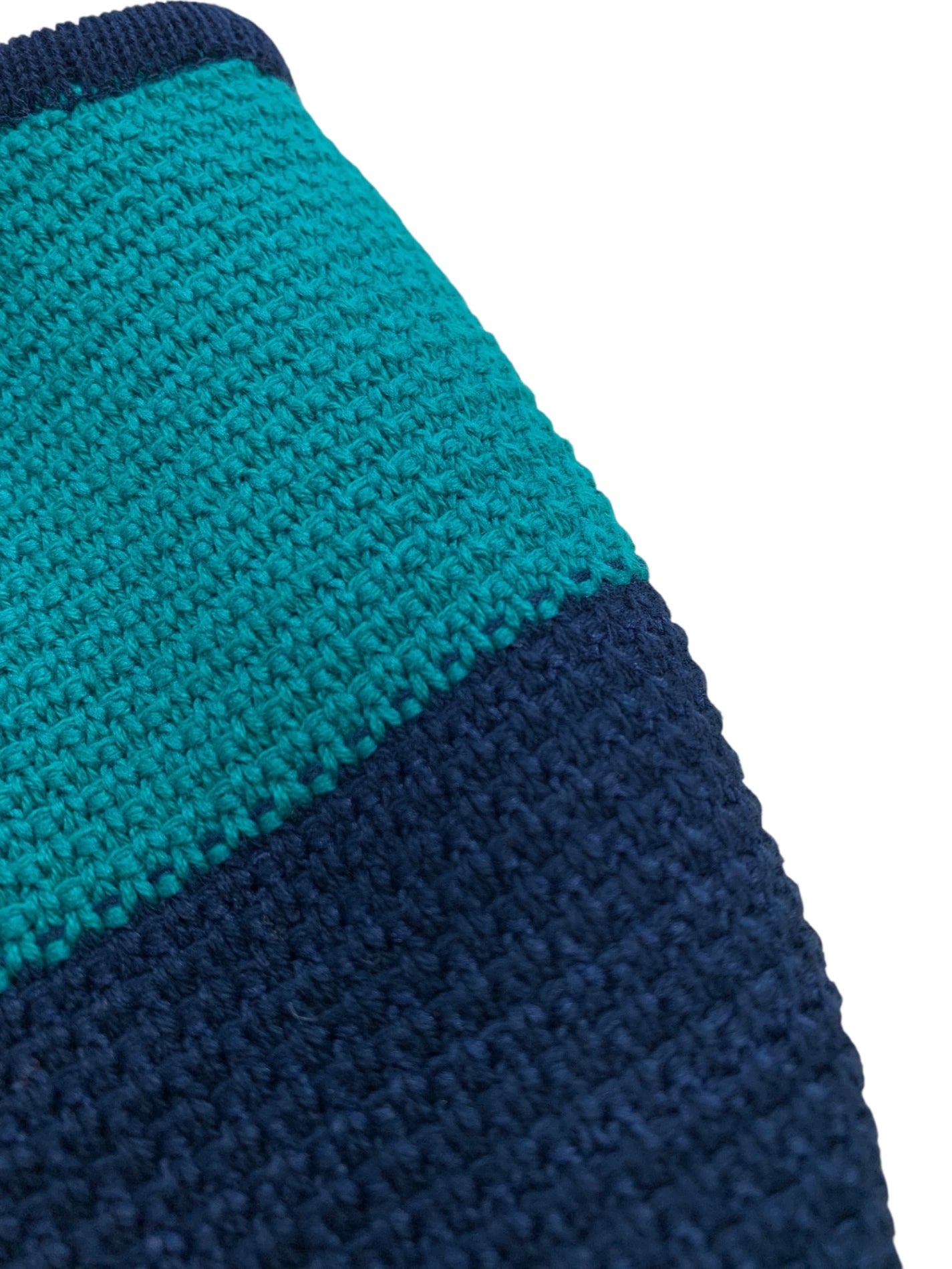 オムプリッセイッセイミヤケ HP12KN001 プルオーバー F グリーン コットン バイカラー ITWKQ30QI1ZE