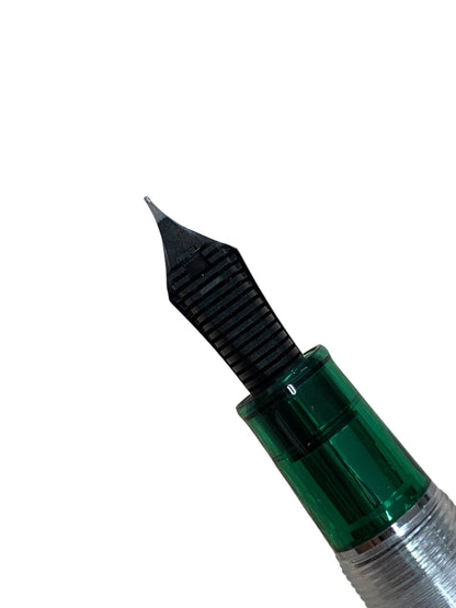 セーラー 万年筆 プロフィット21 デモンストレーター 透明 銀 MF 21K ITWOOYVP1M94