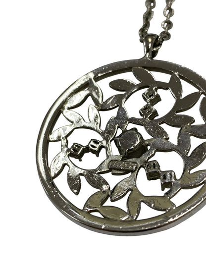 フォクシーブティック NECKLACE CRYSTAL MOON 25772 ネックレス シルバー ITKOX7QII9V6