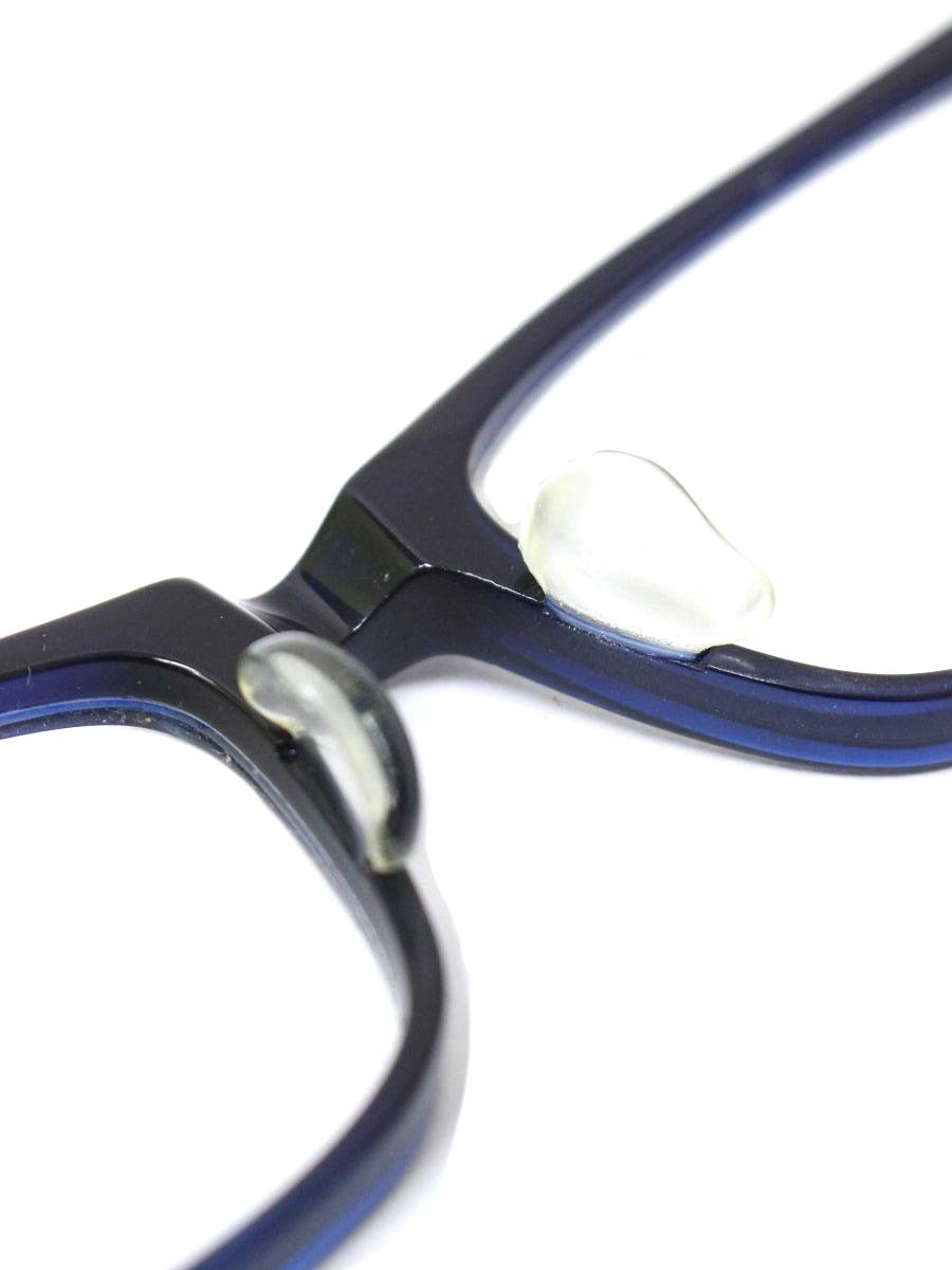 フォーナインズ APM-03 メガネ ブルー コンビフレーム フルリム スクエア ITGOJS9WBURG