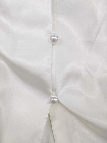 エムズグレイシー 520502 ブラウス 40 アイボリー シャツ フリル ITI64KKI6BU0