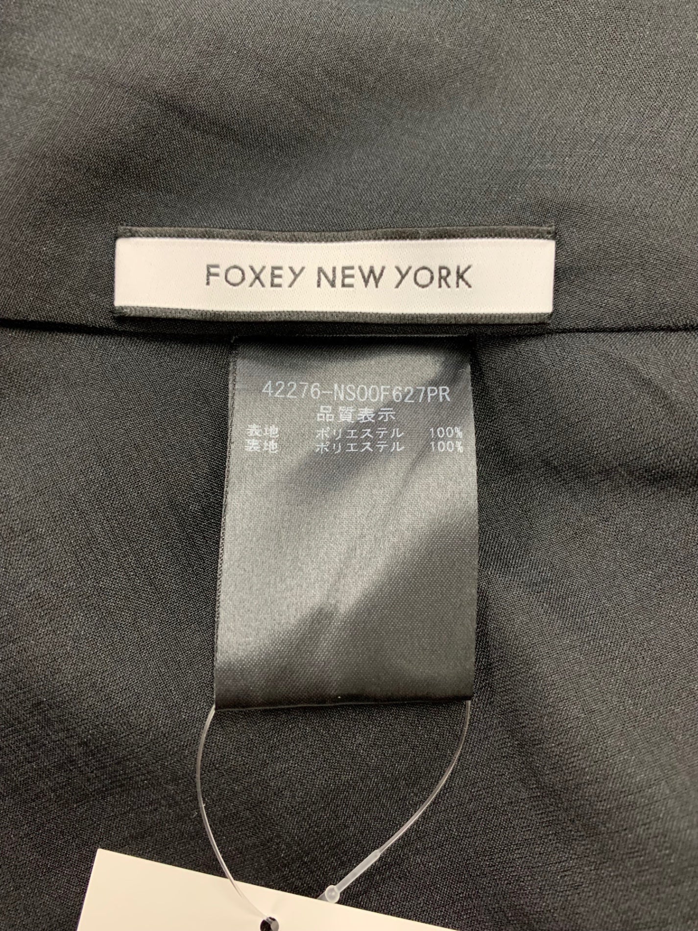 フォクシーニューヨーク Dress For Every Woman 42276 ワンピース F ブラック 2021年増産品 IT6INO736K6O