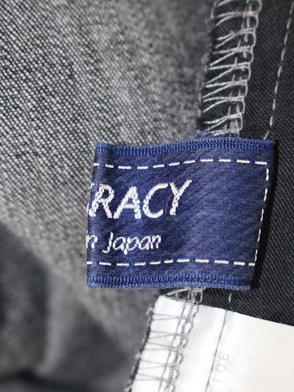 エムズグレイシー 416106 デニムパンツ 42 ブラック ワイド ITCMG6XBBBTC