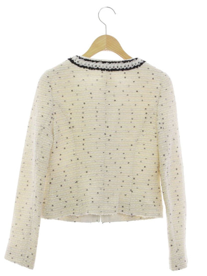 エリザ 26500061 ジャケット 1 アイボリー ツイード フラワーモチーフ ITOJPID0XTM0 【SALE】