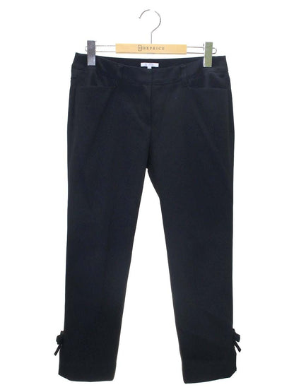 トゥービーシック W5R08-558-09 パンツ 40 ブラック サイドリボン IT84NHKZJBL0