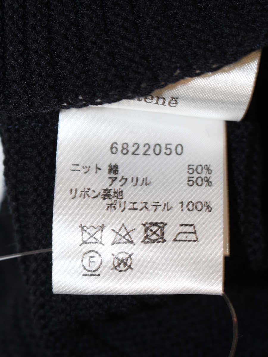 ルネ 6822050 ニット 36 ネイビー 肩リボン ITPBWSZ9ZPWC