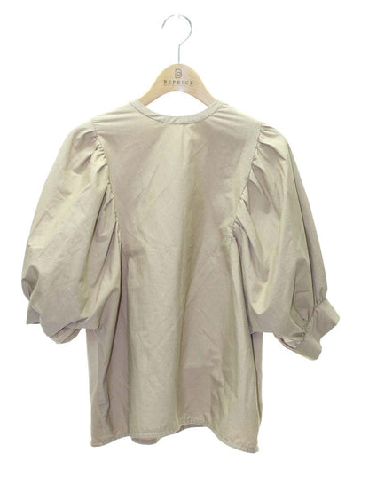 マルティニーク トップス ブラウン 袖バルーン ITZ9WY8BAYCG 【SALE】