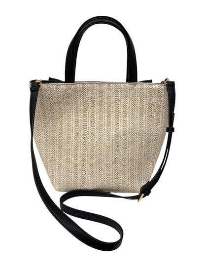 エムズグレイシー 大リボン付き雑材 594131 トートバッグ ベージュ ITK5U0OF7NY8