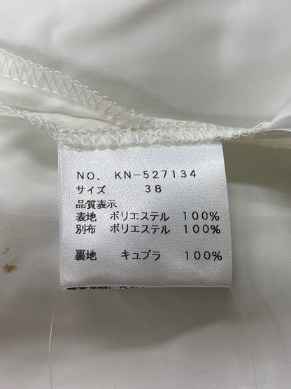 エムズグレイシー 527134 スカート 38 ホワイト フリル IT42NG7EEW5S