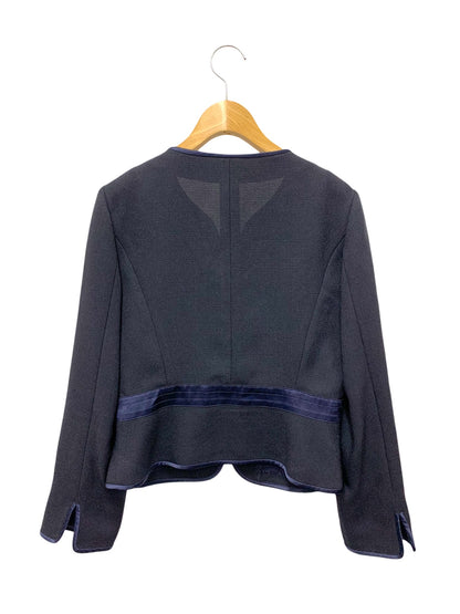 エムズグレイシー セットアップ 38 ネイビー ノーカラー ITANAGREBC50