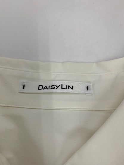 デイジーリン Kare Shirts 06320 ブラウス 42 ホワイト ロゴ ワンポイント IT3A9V0BPU28