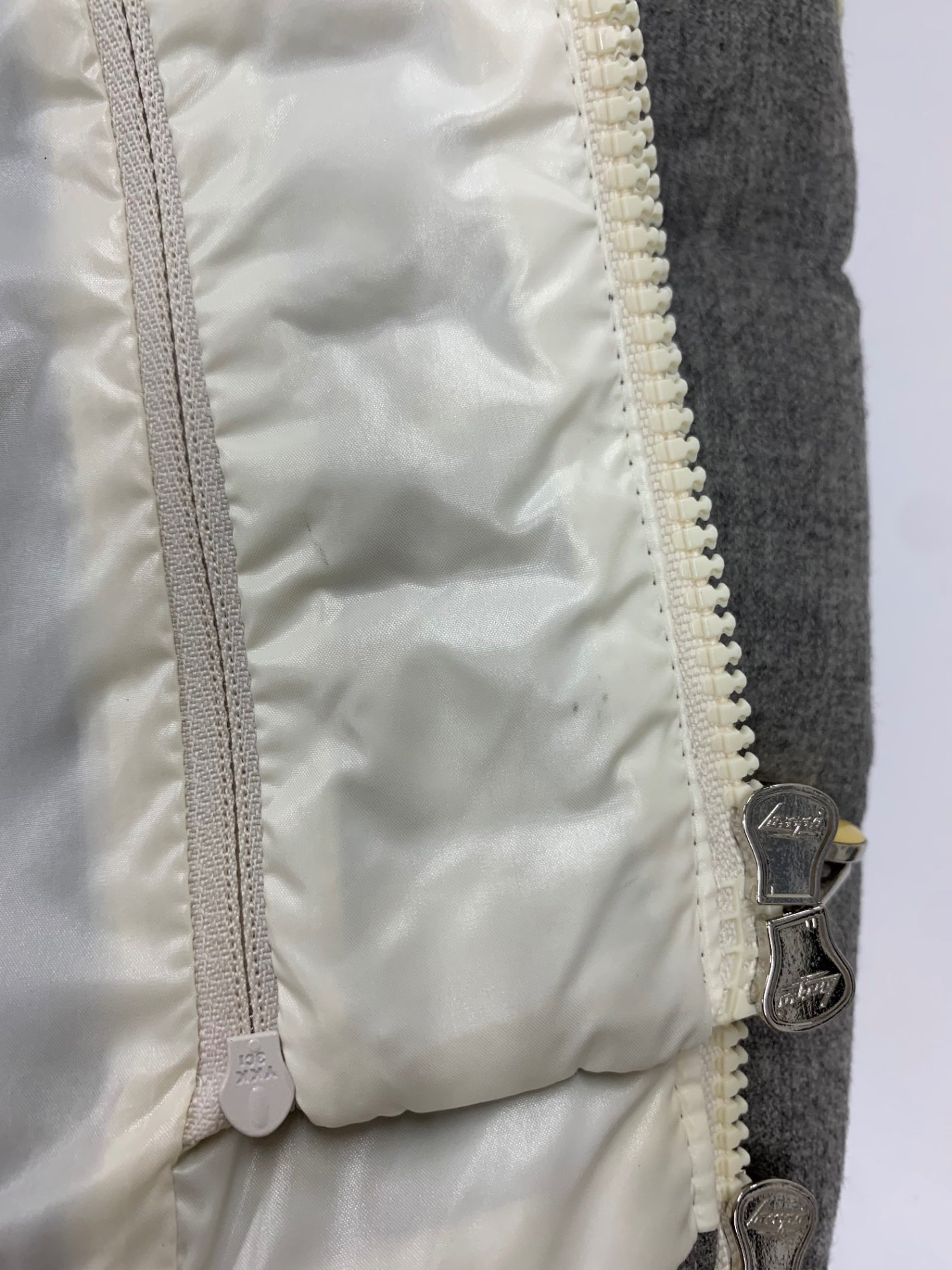 モンクレール MUFLIER GIUBBOTTO MUFLIER JACKET 120934692605 ダウンジャケット 0 グレー フード 2way IT5H2UH2OCO7