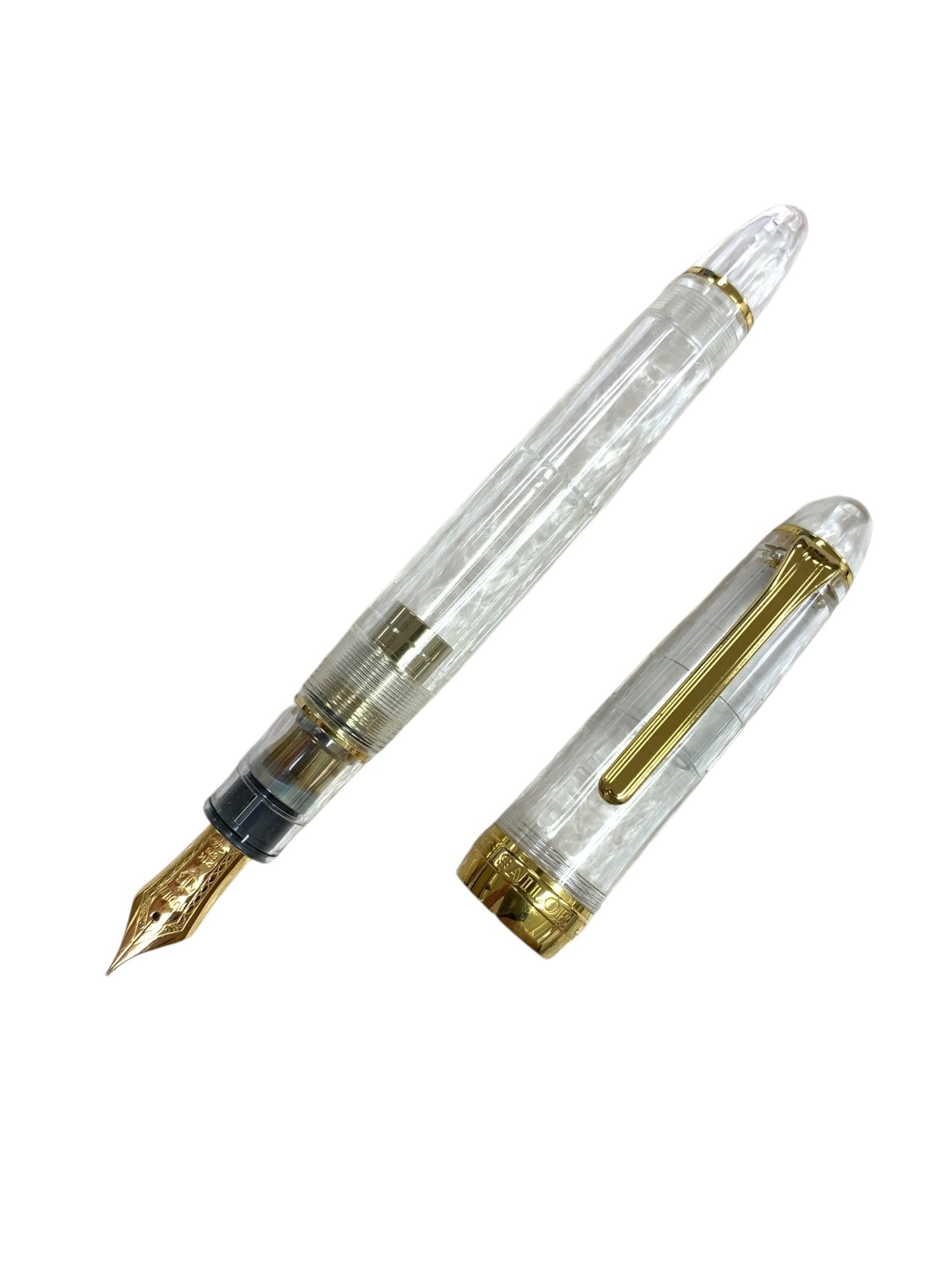 セーラー 万年筆 プロフィット21 透明 金 MF IT26IMLTA8DO