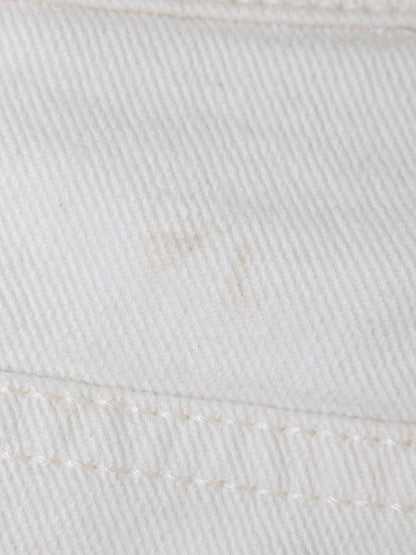 ウィークエンドマックスマーラ 513611096 デニムパンツ 38 アイボリー ワイド ITE9ZKOWY70C