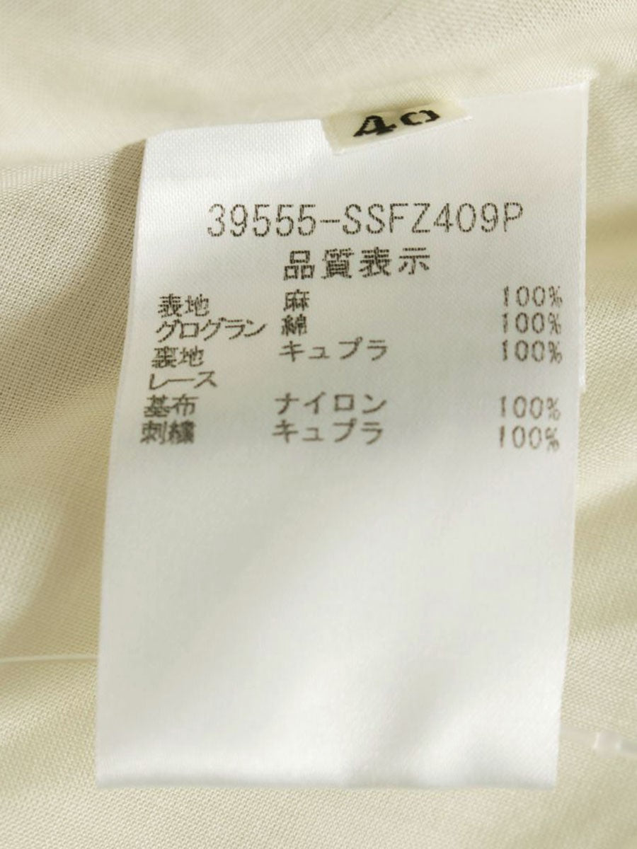 フォクシーブティック Skirt 39555 スカート 40 ベージュ SP品 ITRK3BI0TFQF