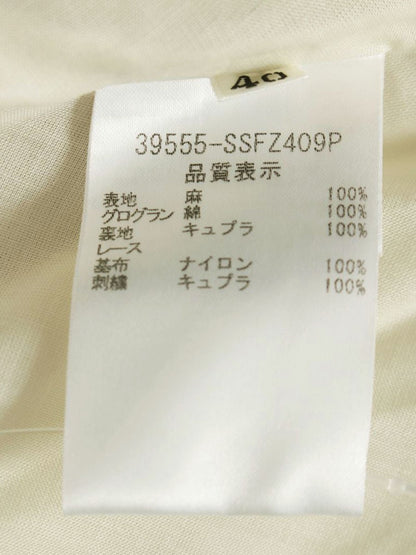フォクシーブティック Skirt 39555 スカート 40 ベージュ SP品 ITRK3BI0TFQF