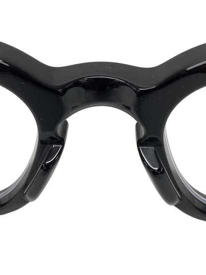 ジャックマリーマージュ JULIEN 眼鏡 ブラック 和 セルフレーム フルリム ウェリントン 世界限定450本生産 306/450 ITRH8MKCB9LU