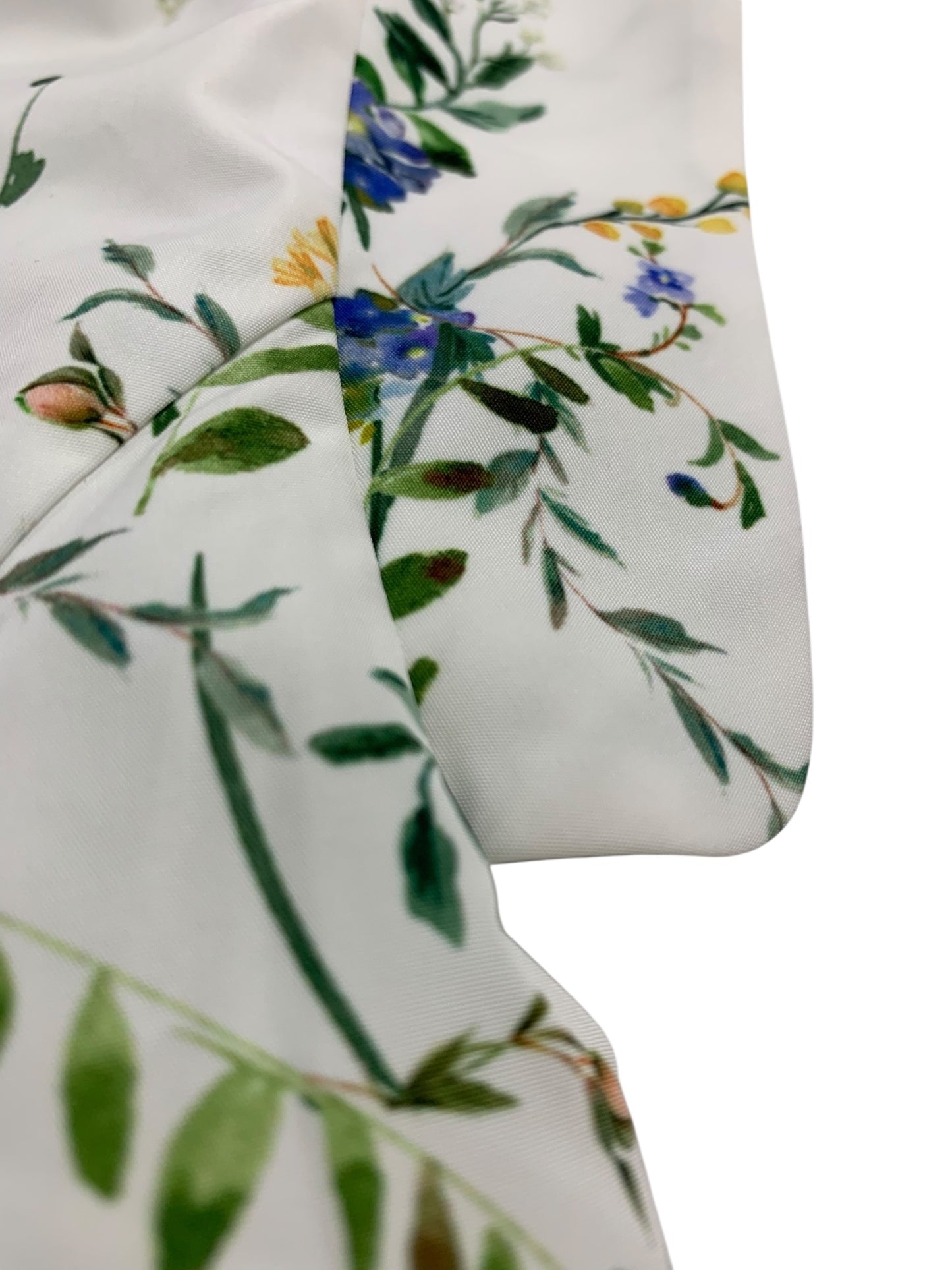 フォクシーニューヨーク Primavera Dress プリマヴェーラ 44421 ワンピース 42 ホワイト フラワープリント ITN8ZA6UJS5I