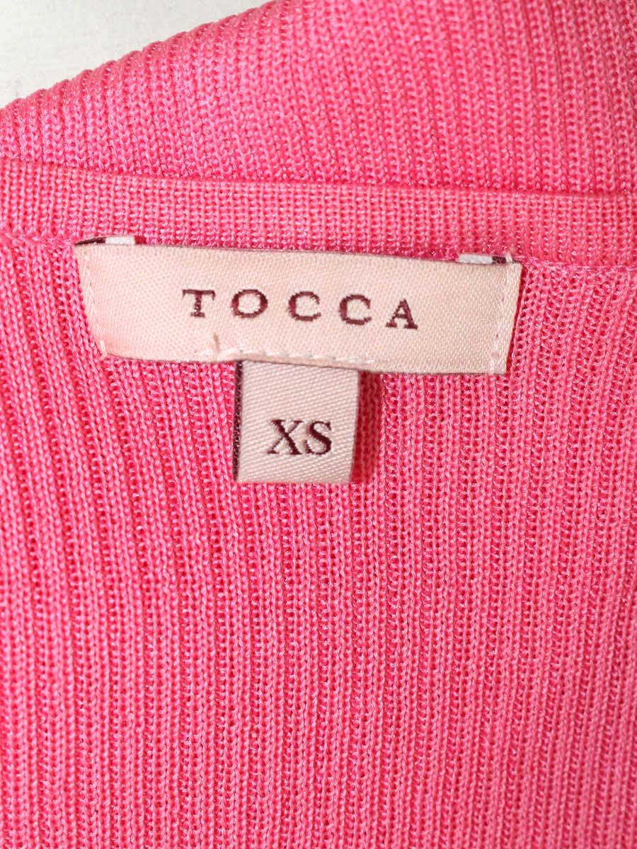 トッカ AJISAI BOLERO KRTOIS0111 ボレロ XS ピンク ニット ITN56U8GOL3M