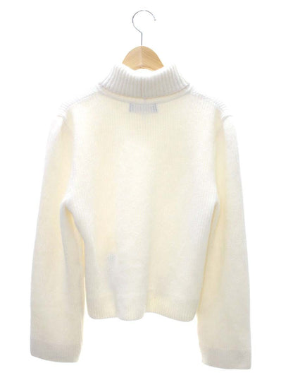 エムズグレイシー 418632 タートルネックニット 38 アイボリー アンゴラ混 ITXZW6VYYJC4 【SALE】