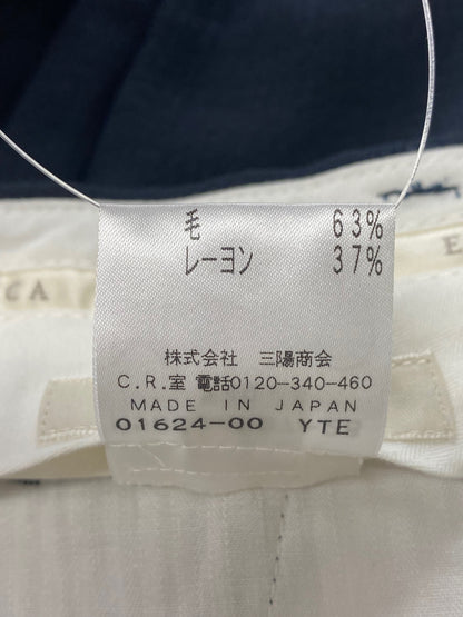 エポカ M5R04-807-28 パンツ 40 ネイビー クロップド ITP92O5684YQ